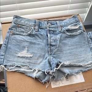 Levi Wedgie fit shorts